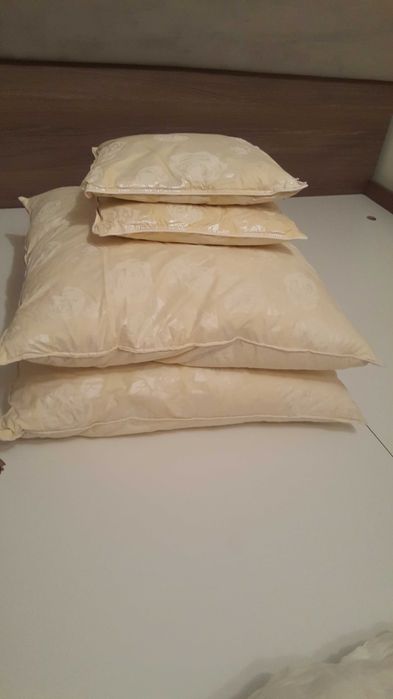 Perne pene gasca 4buc70/70 2mici 40/40 2 plapume 140/2 lana groase