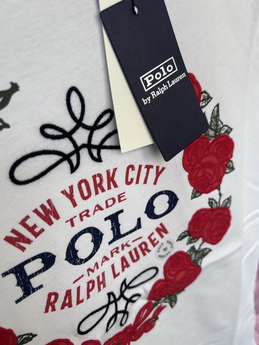 Tricou damq Ralph Lauren brodat M
