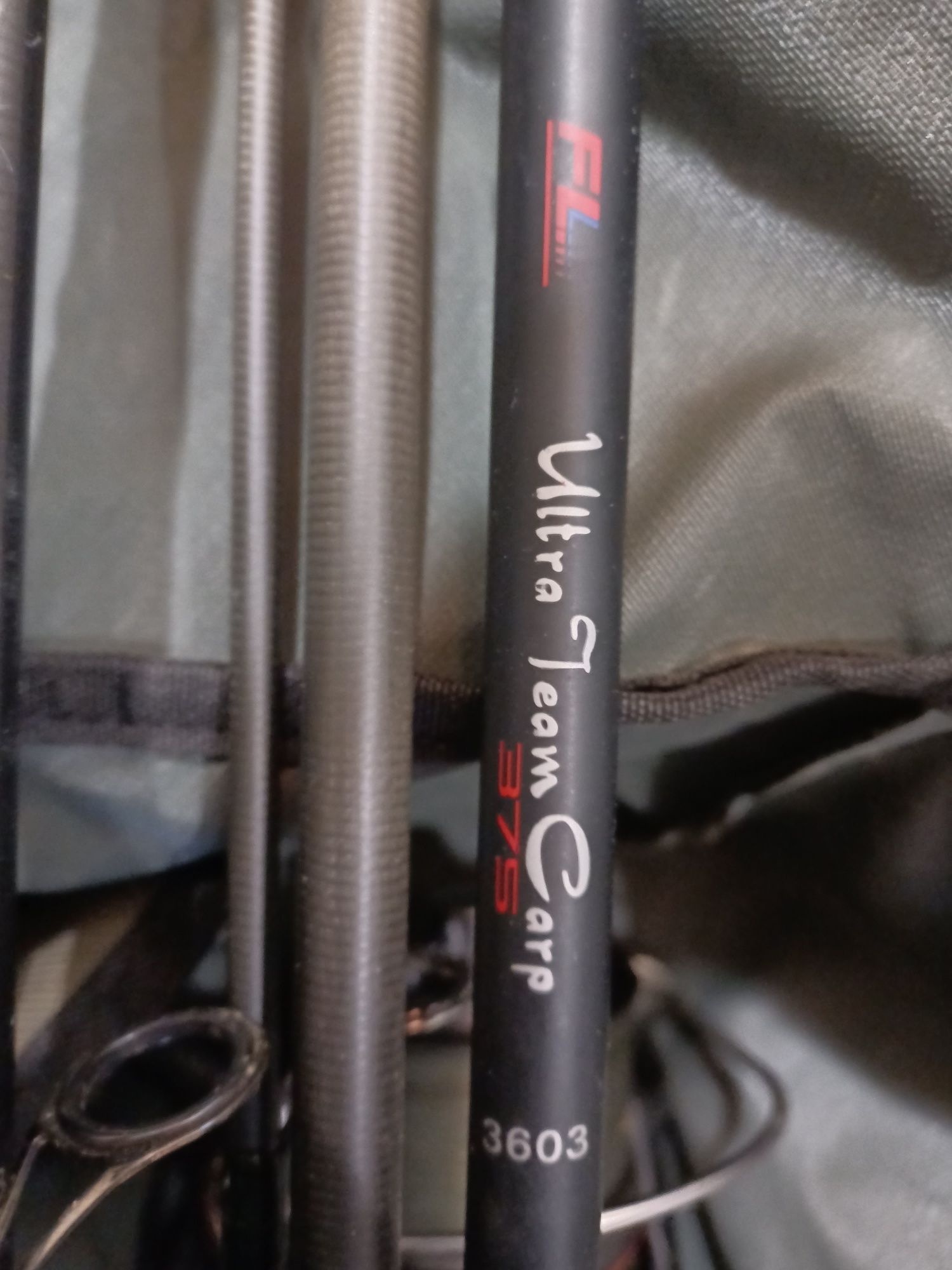 Въдици FL ultra team carp+ макари Daiwa