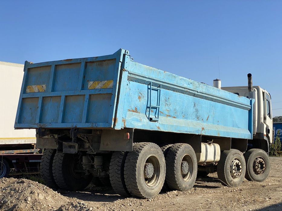 Bena 8x4 cu semisasiu ( 7 m ) + cilindru basculare + bazin ulei VOLVO MAN RENAULT DAF MERCEDES SCANIA IVECO