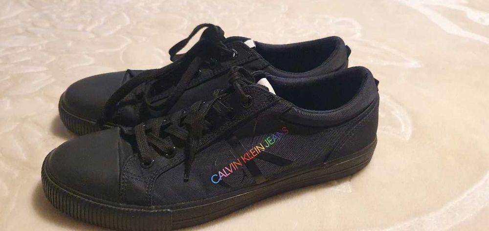 Calvin Klein Кецове 42 номер (vulcanized sneaker laceup pes)