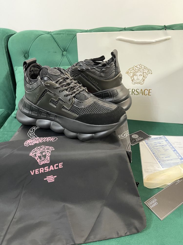 Adidasi Versace Chain Reaction Premium Full Box