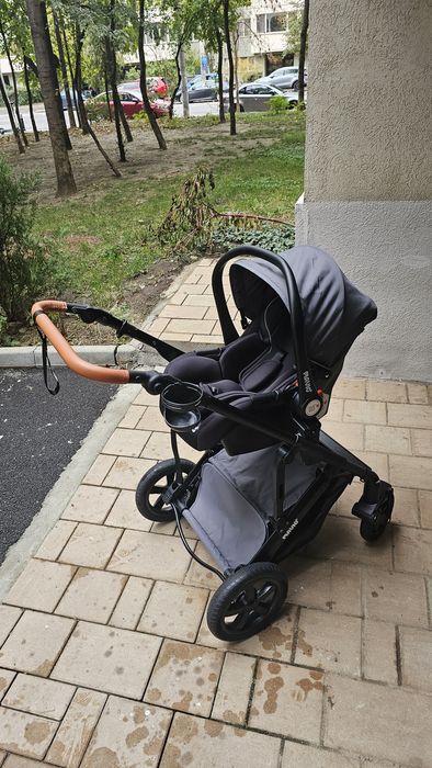 Cărucior 3 in 1, Landou, scoica auto, cărucior sport