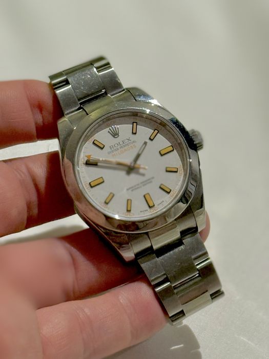 Rolex Milgauss Otel Dial Alb An 2008 Automat 40mm