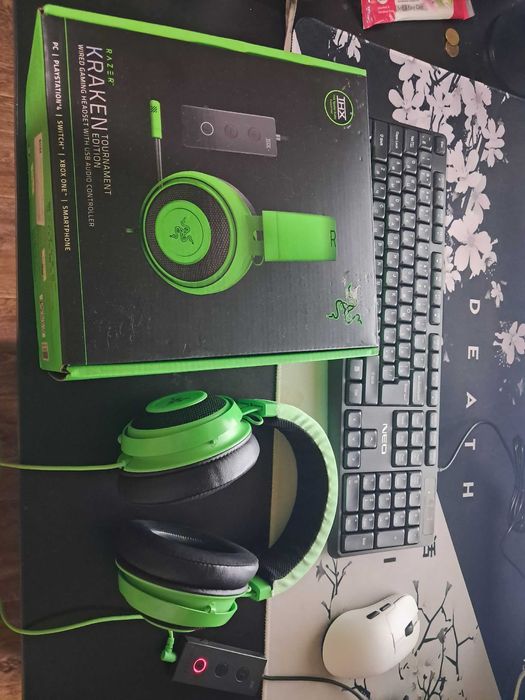 Срочно продам наушники Razer Kraken Tournament Edition