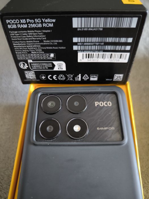 Poco X6 Pro in garantie