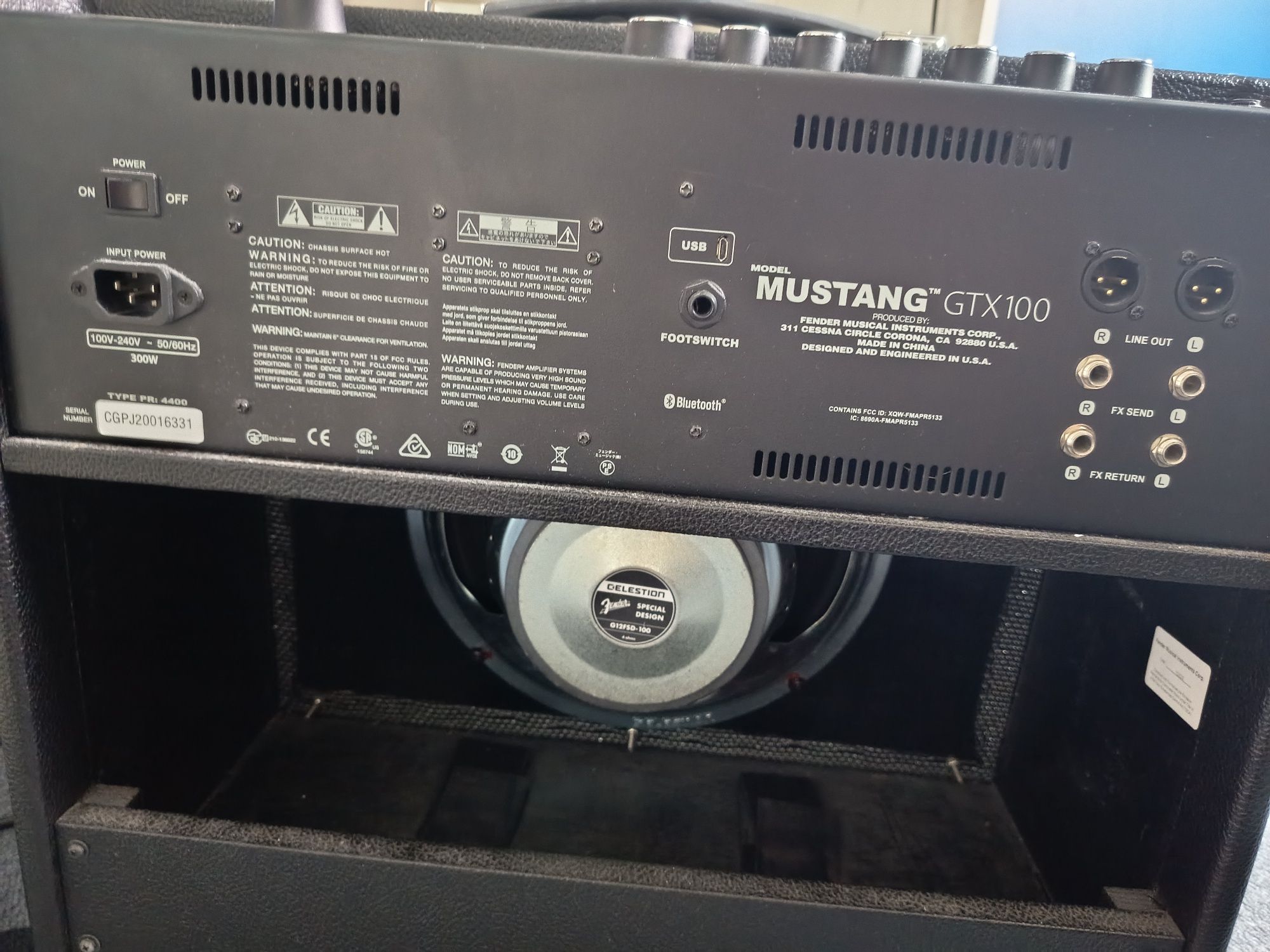 Fender Mustang GTX 100