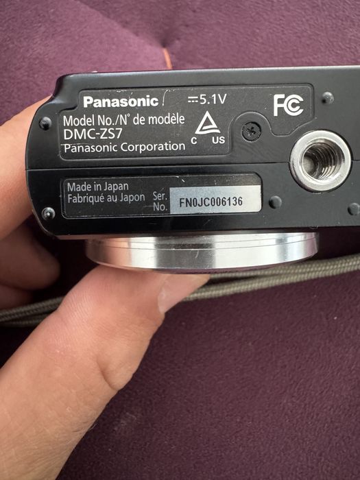 Компактен дигитален фотоапарат Panasonic DMC-ZS7