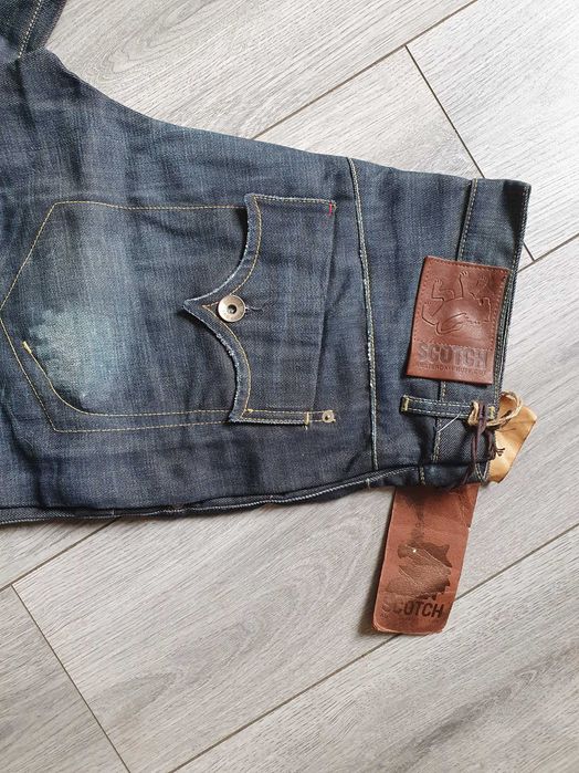 (NOU) Blugi barbati SCOTCH Loose Baggy Fit - Marimea 33 (Talie 89 cm)