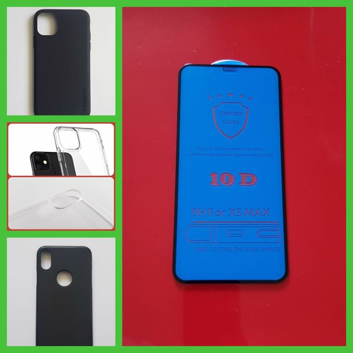 Pachet folie+husa iPhone X Max, 11, 12, 13, 14, 13 Pro, 14, 15, 16, 17