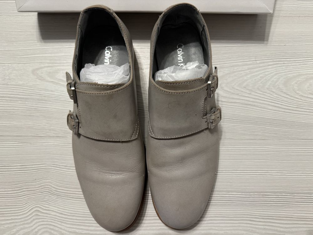 Pantofi Calvin Klein piele gri, nr.40