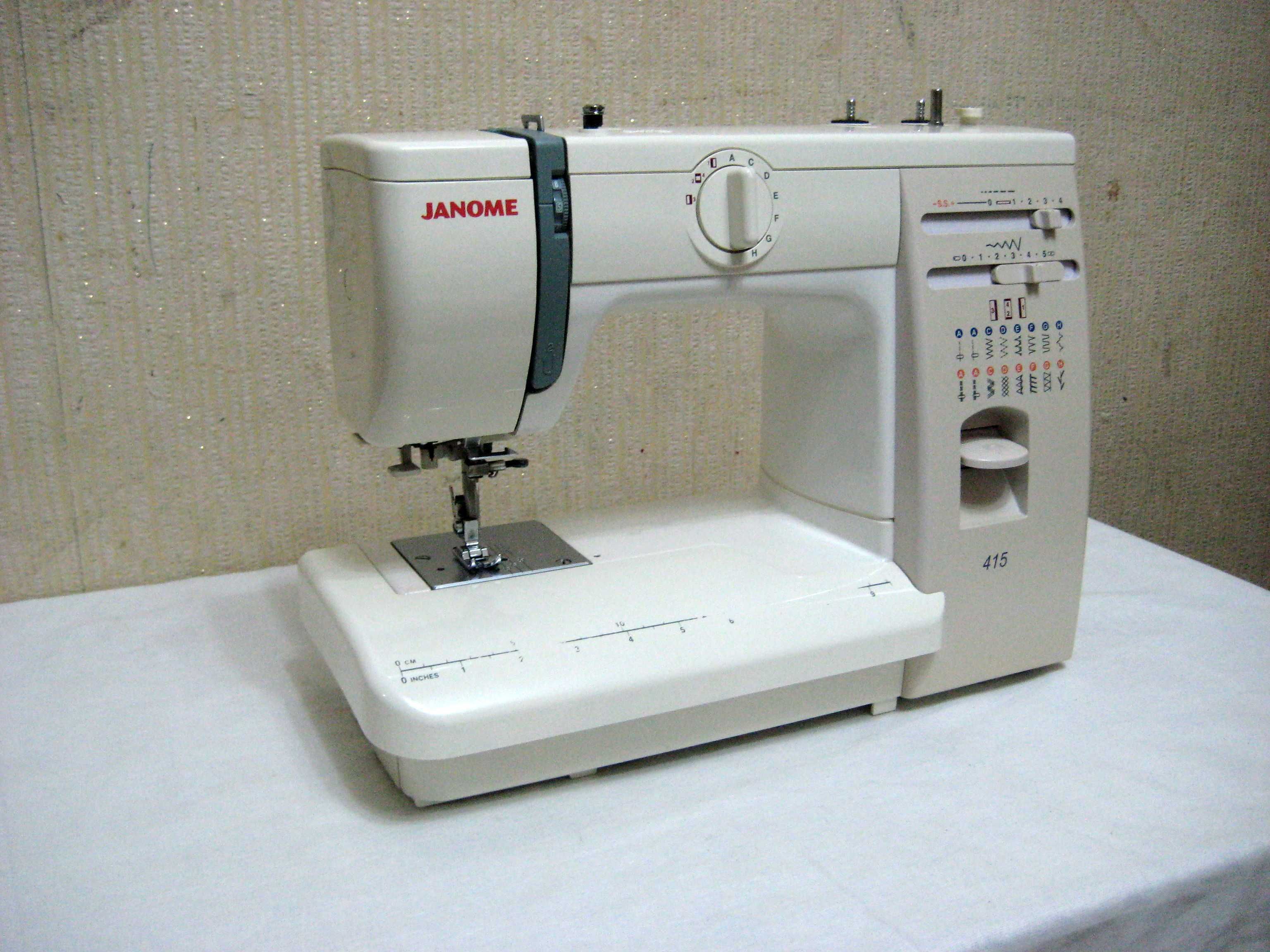 Janome415 швейный машинка оригинал Japan(made in Thailand)почти новая!