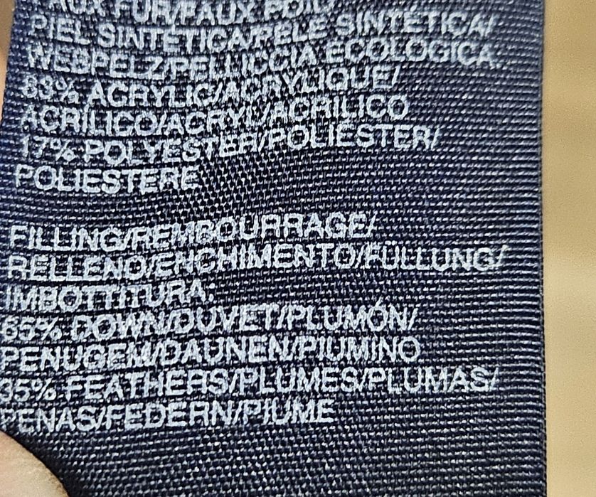 Haina impermeabila, puf , Tommy  Hilfiger ,M