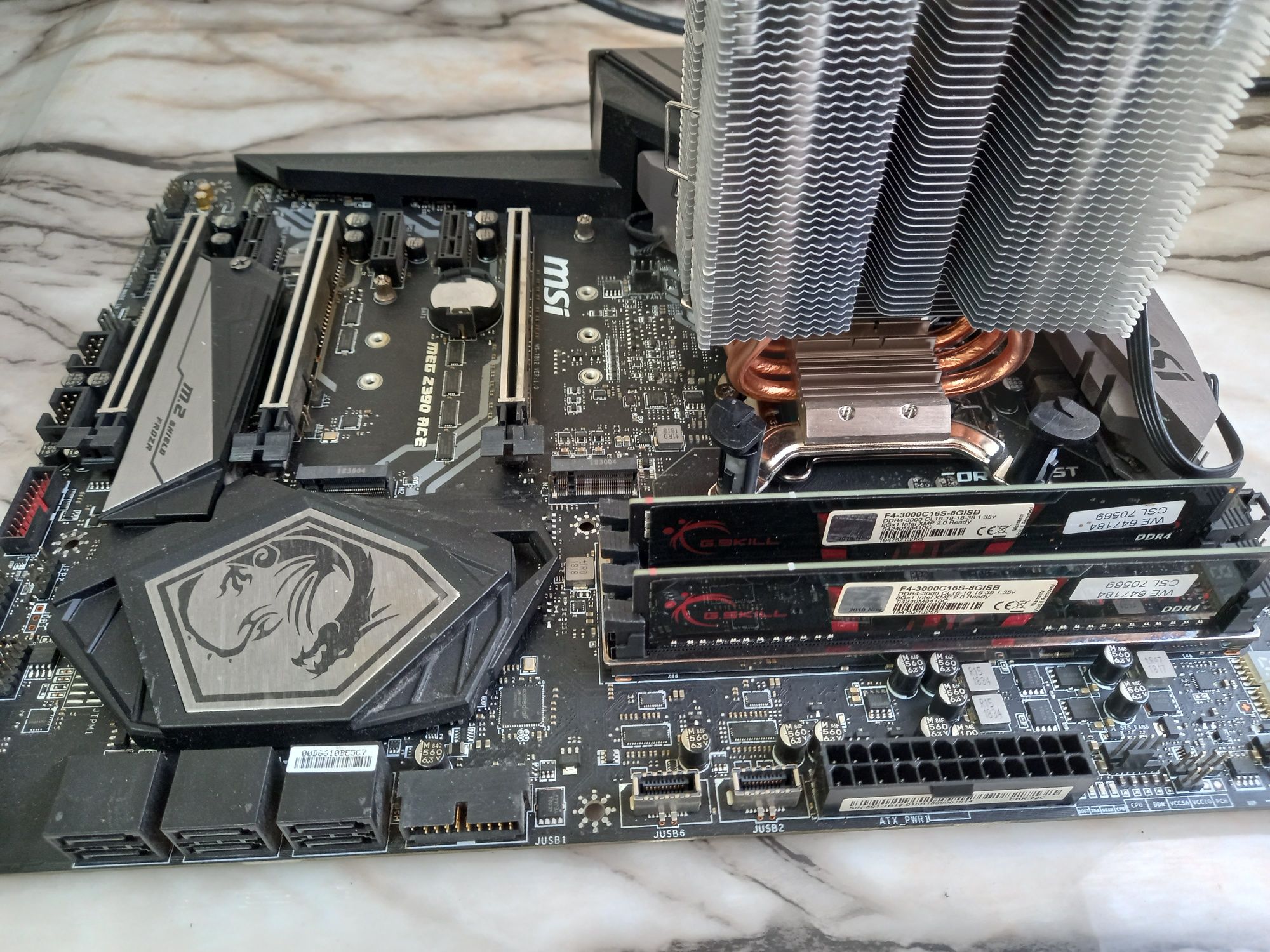 Геймърски комплект  MSI MEG Z390+ Intel®Core i7-8700+16gb+480gb nvme