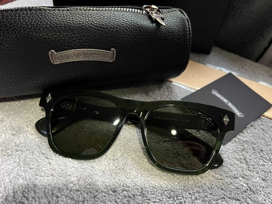 Ochelari soare Bărbați Chrome Hearts CH8247  Stil Unic+CUTIE+TOC PIELE