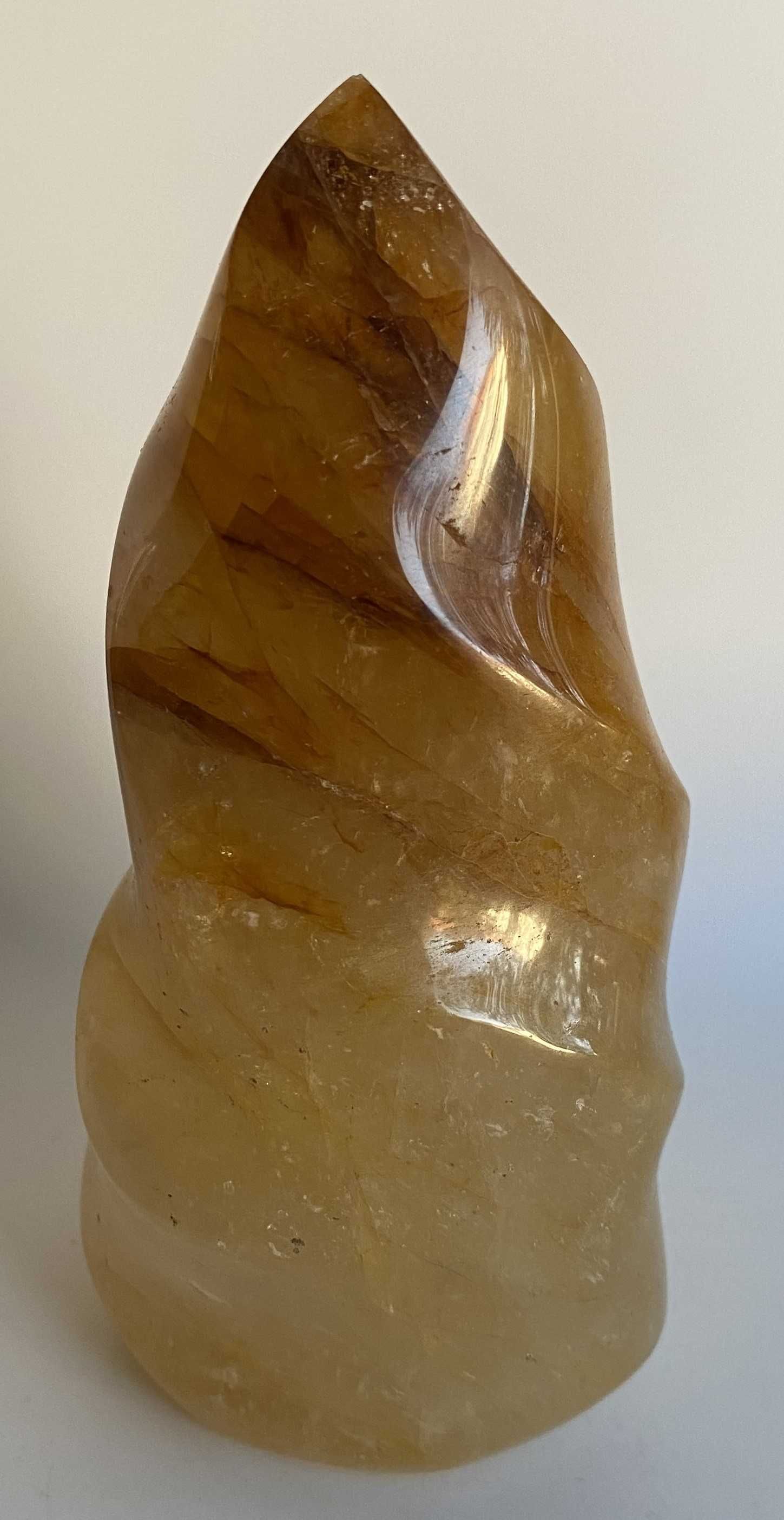 Cristale/Minerale - Cuart Hematoid Galben - sculptura
