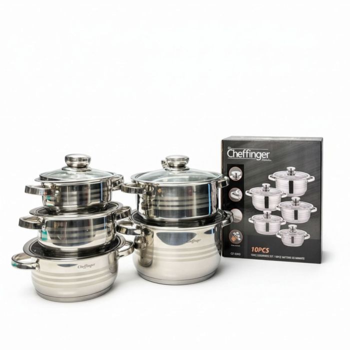 Комплект тенджери Cheffinger 10части