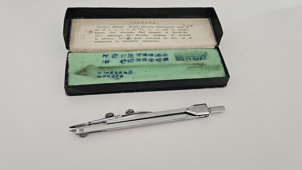 Ретро пергел/чертожен инструмент 201 Double Rhomb