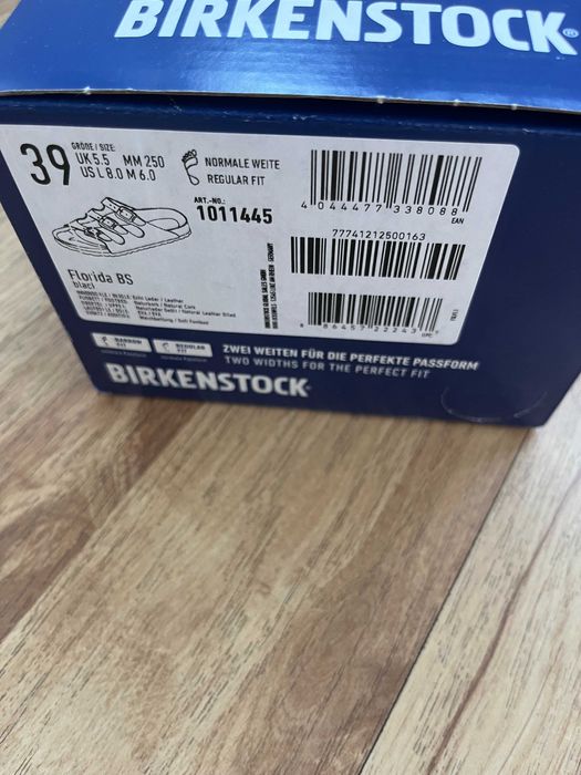Birkenstock Чехли Florida 39 номер НОВИ