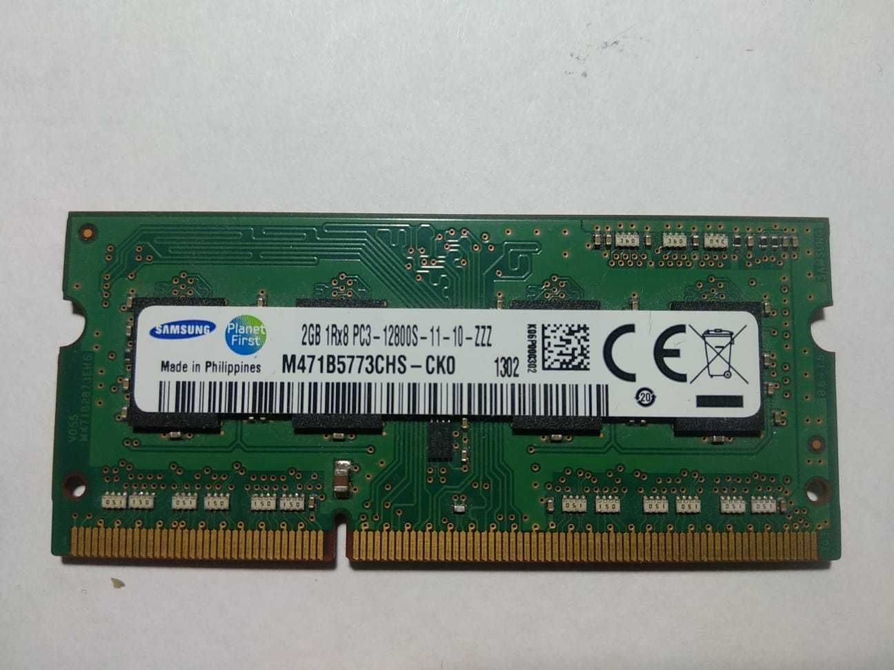 Оперативная память Samsung DDR3 sodimm 2GB