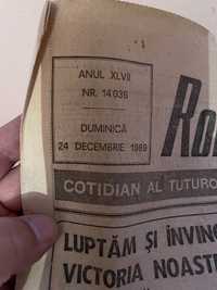 Colectia pe anul 1990 a ziarului Romania Libera .