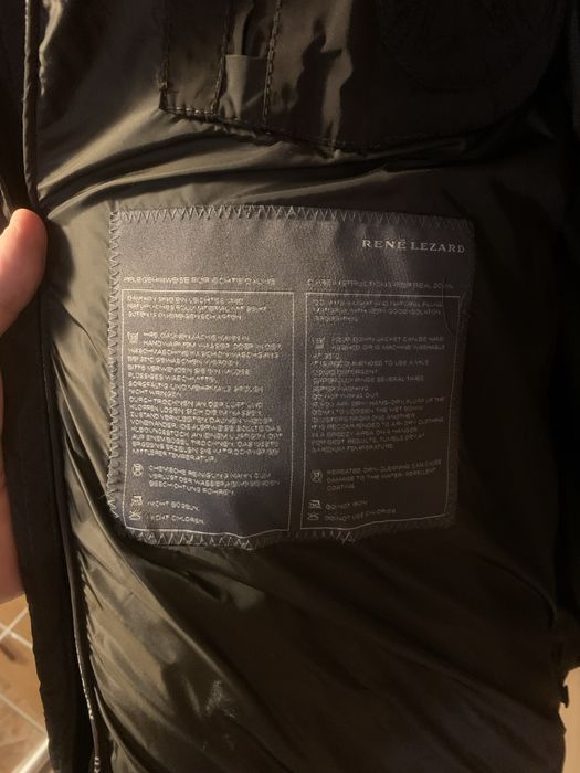 Geaca umplutura puf de gasca Rene Lezard