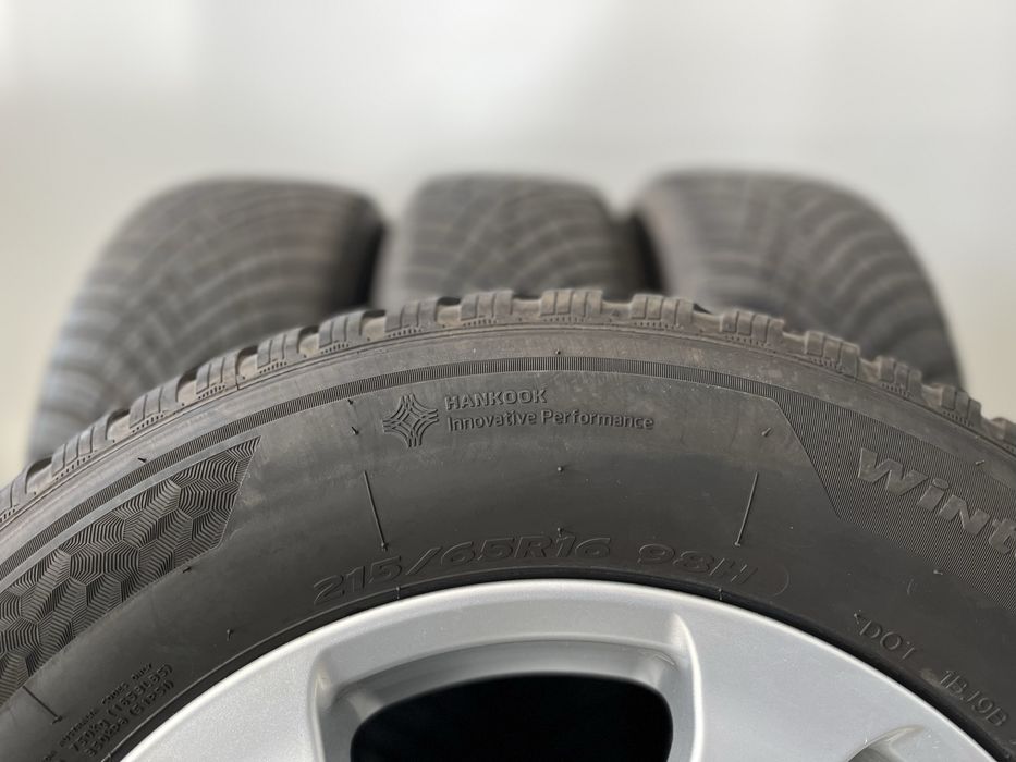 Джанти 16 цола 5х112 за Ауди Кю3 и А6 Олроуд със зимни гуми 215/65/16