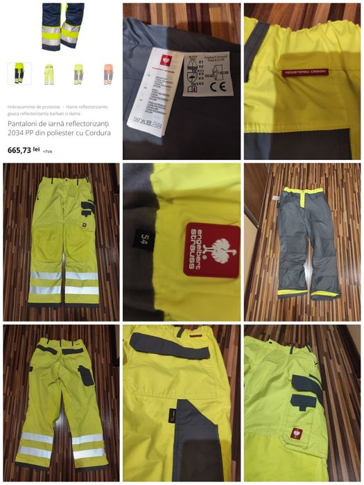 Pantaloni  muncă Strauss engelbert ,mărimea 54