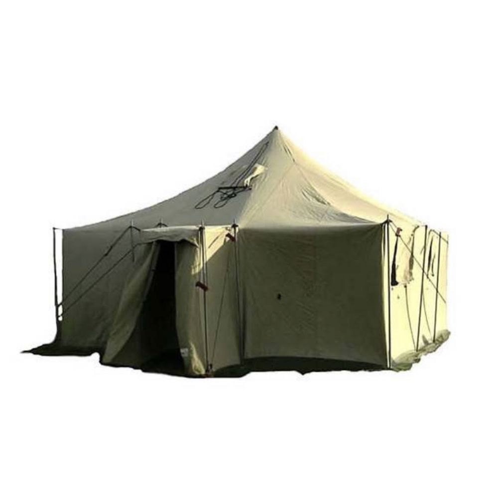 Военная палатка 10-15 местная всесезон