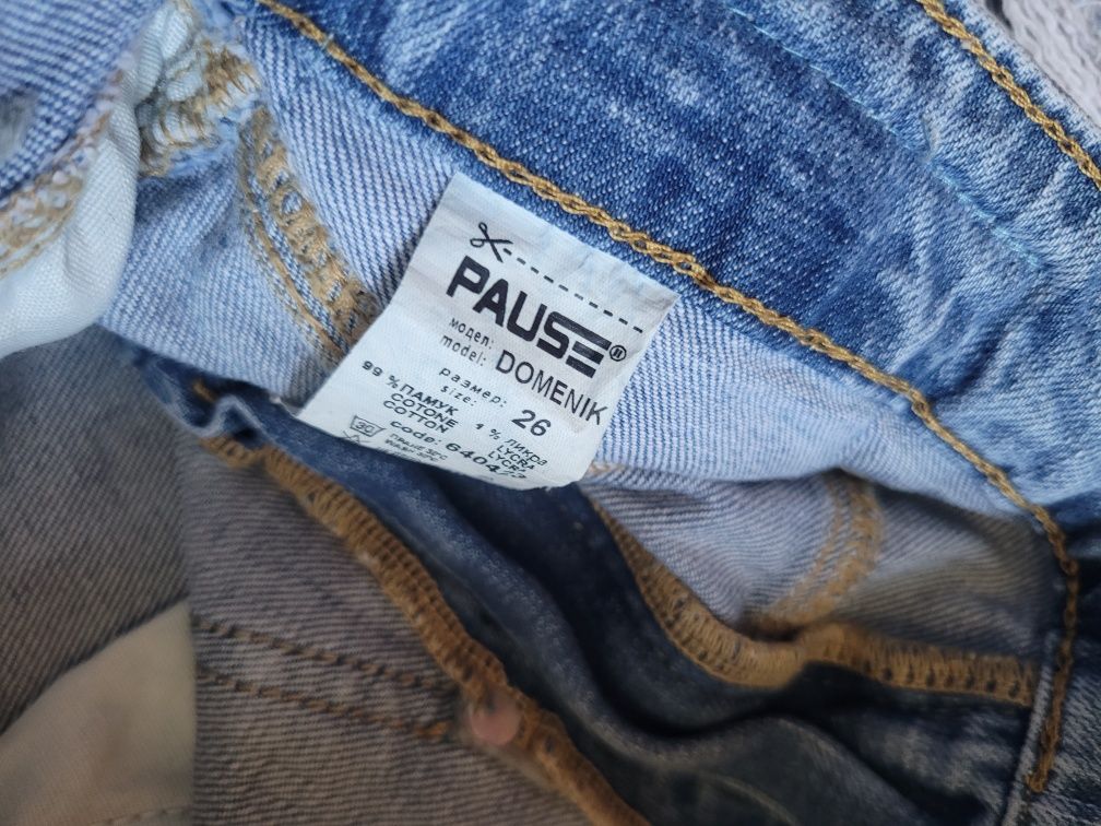 Къси дънки Pause Jeans ,26 рр