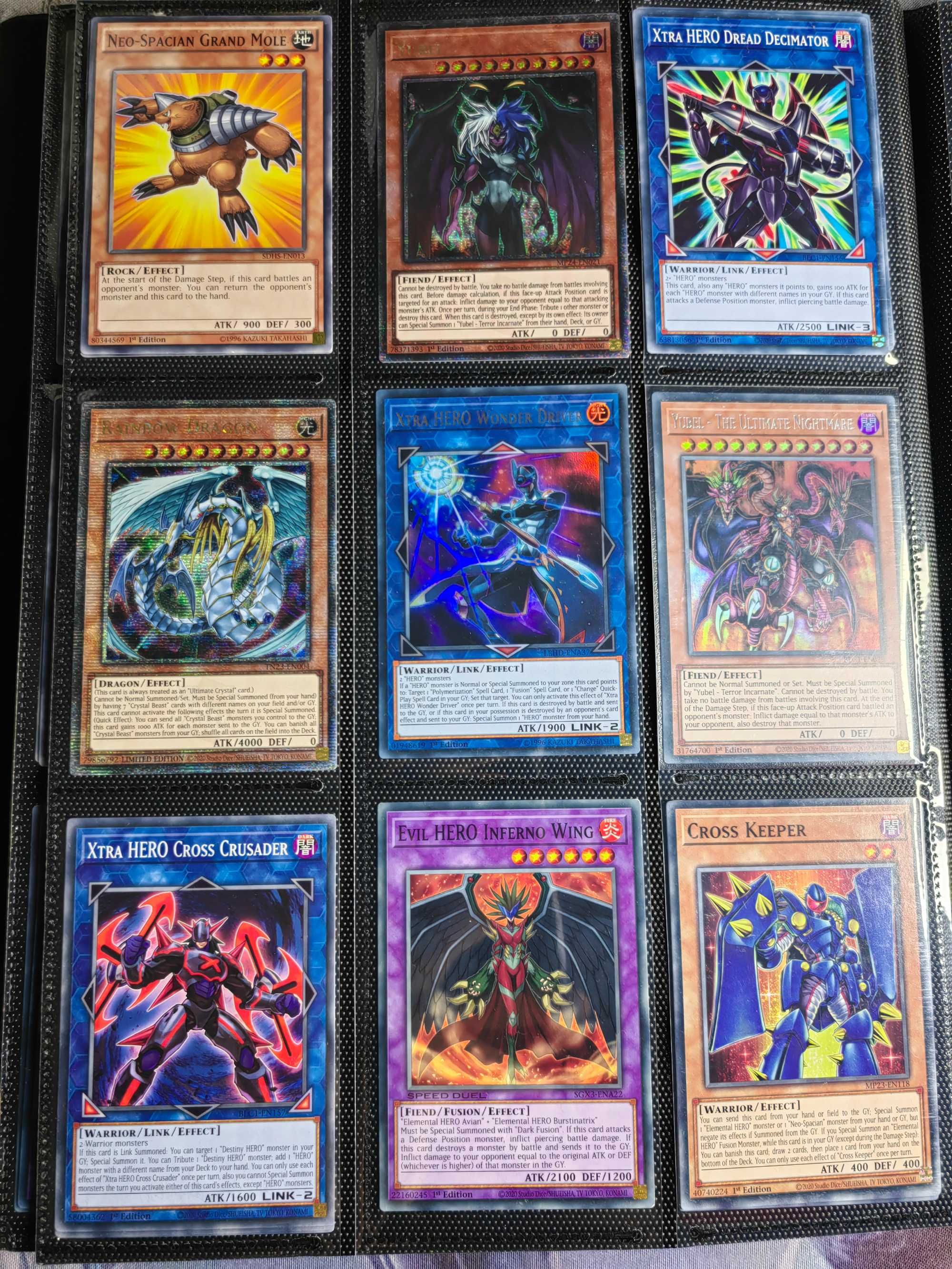 Колекция HERO - Yu Gi Oh!