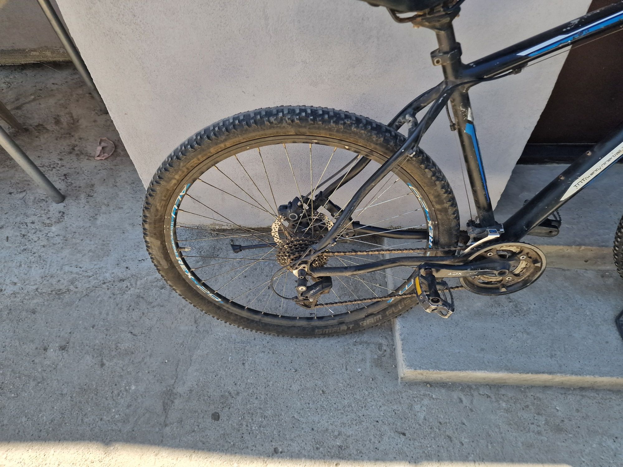 Bicicleta TwentyNineTrail pe 29 Frâne hidraulice disc Suspensie Fata
