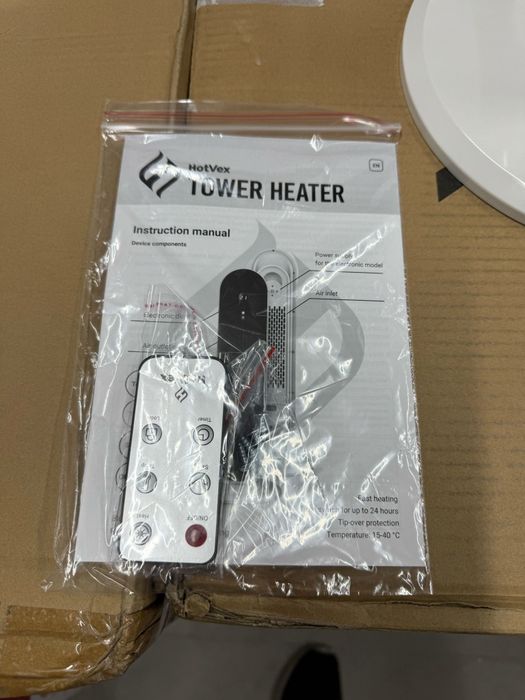 HotVex Tower Heater – мощен и стилен отоплител за всеки дом или офис