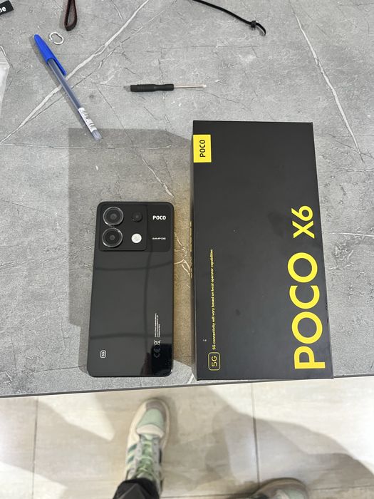 Продам телефон Poco x6 5G 12/256 в отличном состоянии
