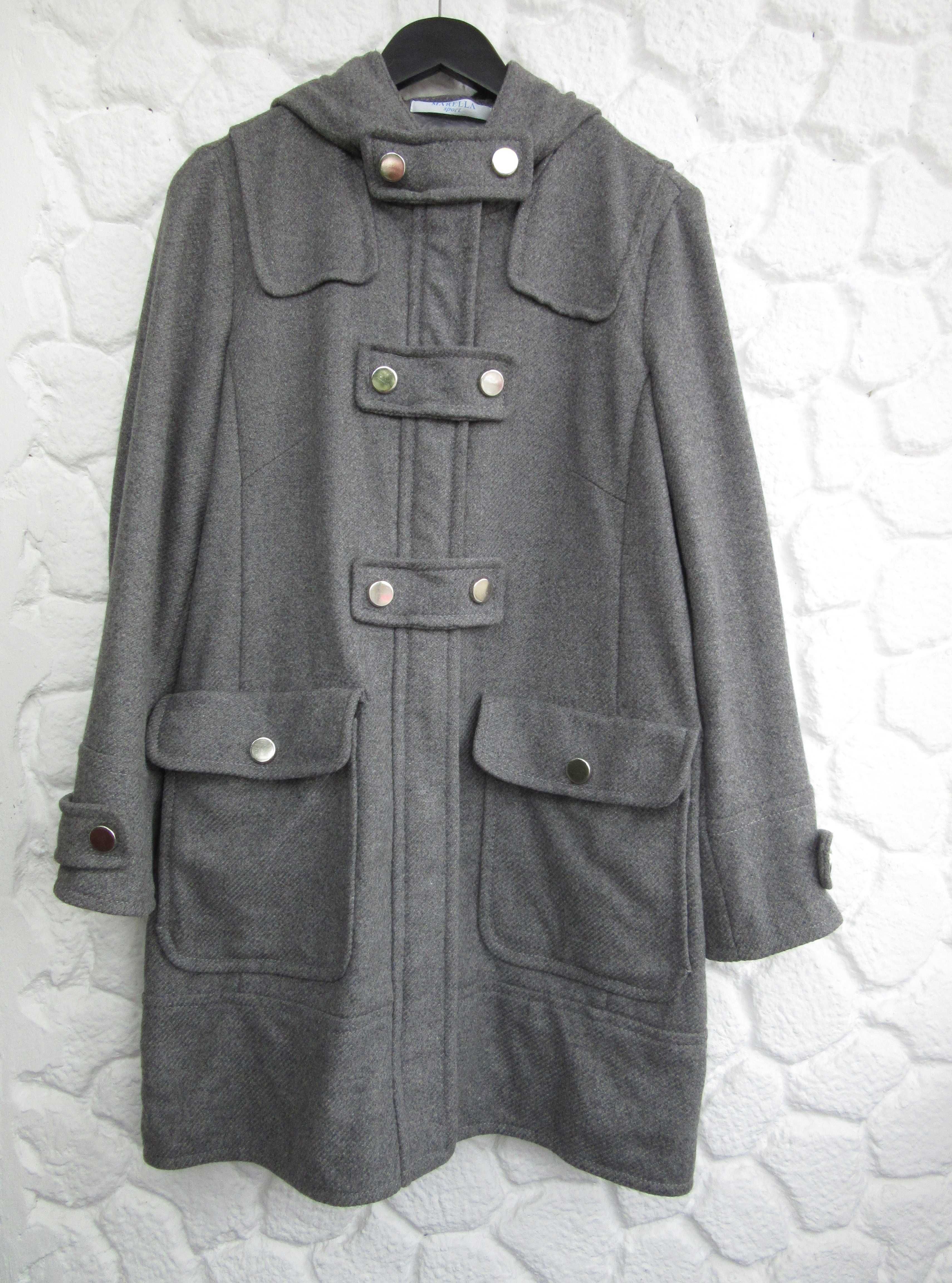 Pardesiu trench parka lana Marella Max Mara