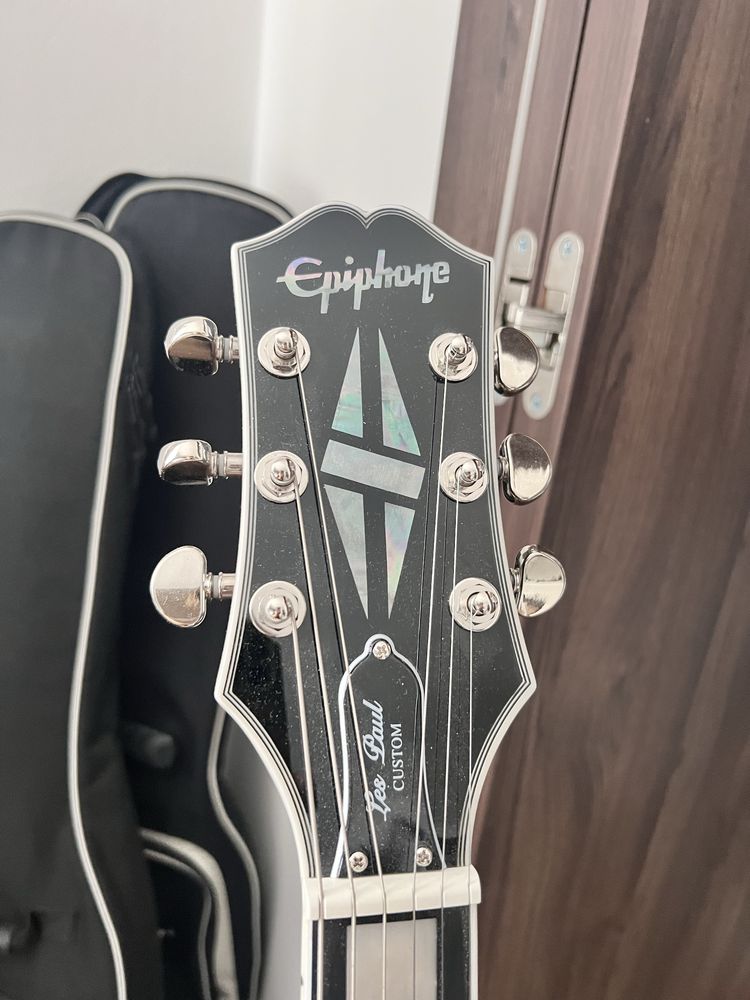 Chitara Epiphone Custom Figured Transparent Blue