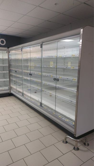 Горки холодильные Fricon стекло 20 метров / WhatsApp