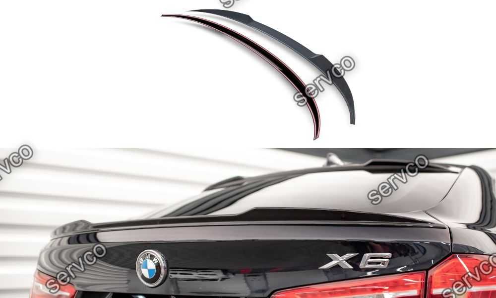 Eleron spoiler cap Bmw X6 F16 M-Pachet 2014-2019 v2 Maxton Design