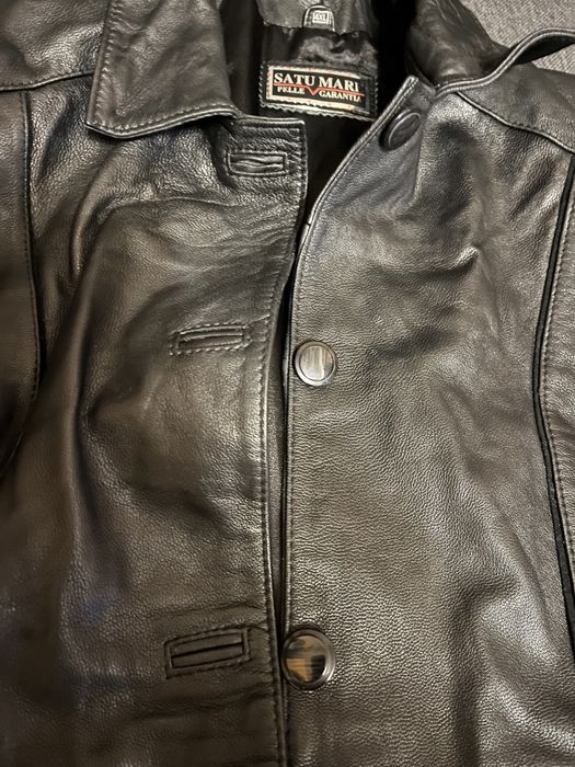 geaca de piele naturala 4xl femei