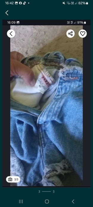Pantaloni scurti pentru damă mărimea 27