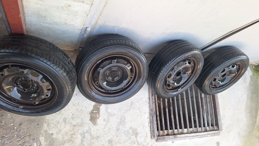 Гуми с джанти за VW Polo 14" 5х100 6J/ет43