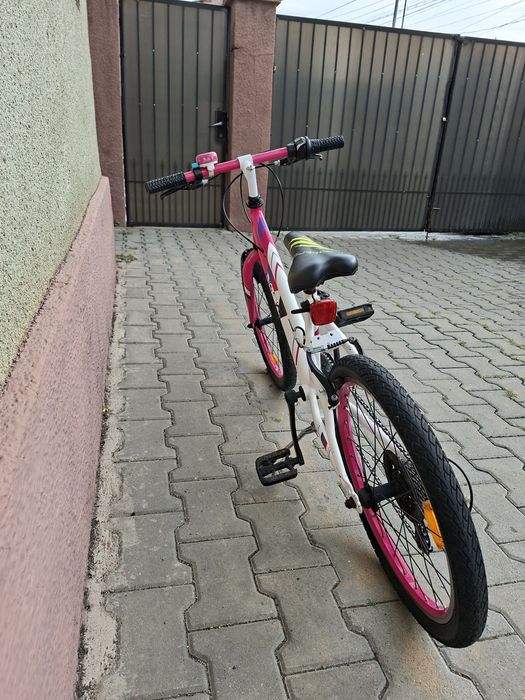 Bicicleta copii 6-8 ani, 6 viteze, roti 20