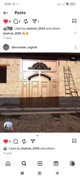 Naves panjara perila darvoza va svarka ishlari