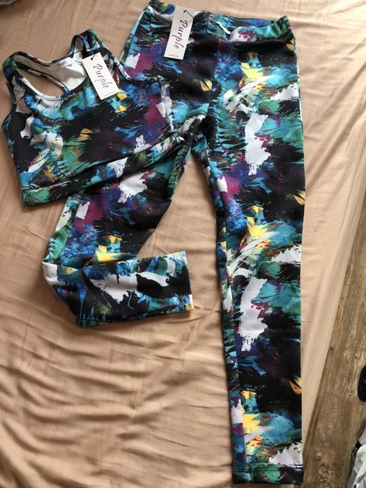 Спортен клин и бюстие на Зеро фит., комплект и на purple