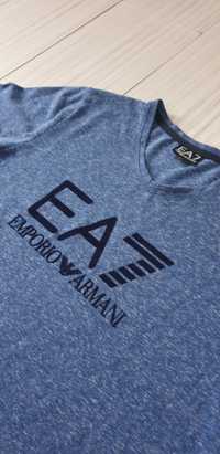 Emporio Armani EA7 Italy Mens Size S НОВО! ОРИГИНАЛ! Мъжка Тениска!