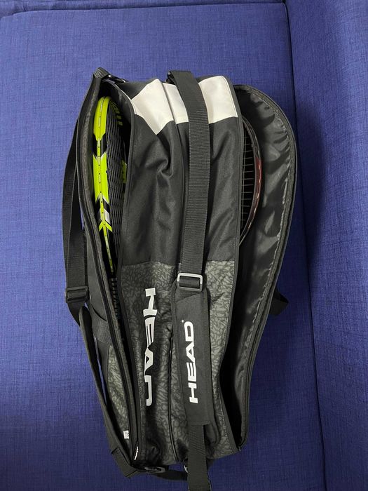 Geanta de tenis Head Elite 6R Combi - Negru