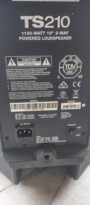 Активна тонколона Alto Professional TS210 1100W, 10"