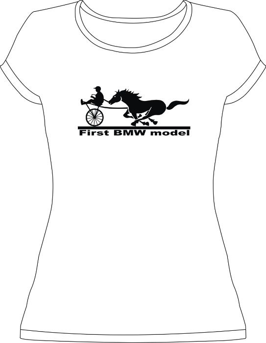 Tricou personalizat "First BMW model"