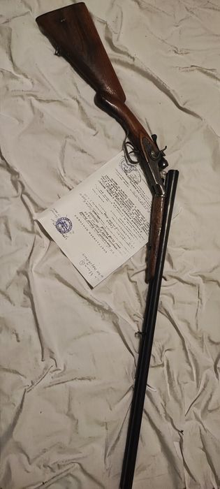 Ловна деактивирана пушка с външни удърници. Обезопасена Тула