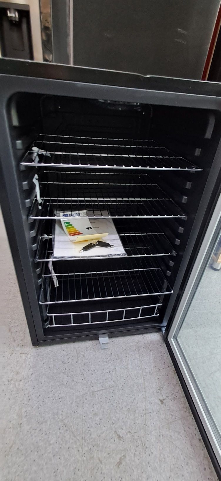Vitrina Băuturi Bomann 115 sticle 85cm import GERMANIA Garanție DB17